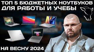 ТОП 5 БЮДЖЕТНЫХ НОУТБУКОВ ДЛЯ РАБОТЫ И УЧЕБЫ В 2024 ГОДУ. ПО ВЕРСИИ TECHNOZON