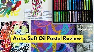 Arrtx Artist Soft Oil Pastel Review