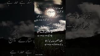 TWO LINES POETRY | MERI HAR BAAT HI RAD HAI HAD HAI | HEAR TOUCHING POETRY #viralvideo