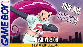 Kann JESSIE die MEISTERIN in Pokemon Blau & Rot werden?