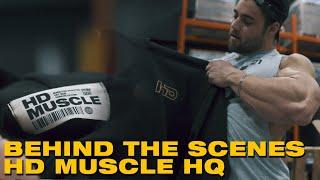 BEHIND THE SCENES AT THE HD MUSCLE HEAD QUARTERS