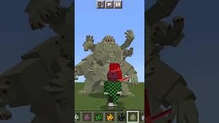 Demon Slayer MCPE  #minecraft #mcpe #mod #addon #minecraftpe #shorts #minecraftdemonslayer #anime