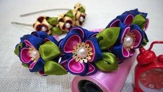 D.I.Y. Kanzashi Flower Headband Tutorial | MyInDulzens