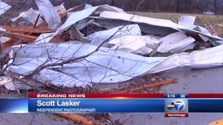 Scott Lasker Phoner with WLS-TV (ABC7 Chicago) talking about storm damage in Livingston County, IL