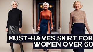 Over 60: Top 6 Timeless Skirt Styles to Elevate Your Winter Look | Must-Haves for Women Over 60