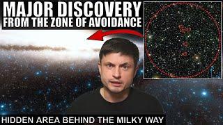 Huge Hidden Galactic Structure Found In The Zone of Avoidance Behind Milky Way