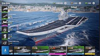 TYPE 002 SHANDONG aircraftcarrier gameplay || Warships Mobile