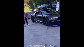 THE Hamilton Collection scrapes their Bugatti.. #shorts repost from 007cmb