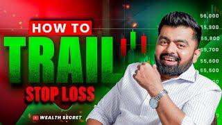 Live Intraday Trading Nifty || How to Use Trailing SL|| Wealth Secret