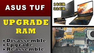  ASUS TUF fx505d RAM UPGRADE, STEP By STEP