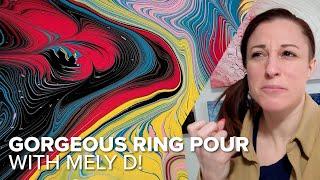 Paint Pouring Tutorial with Mely D | Experiment with DecoArt® Fluid Art Ready to Pour Acrylic™