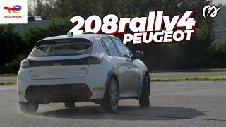 Anatomía y fiesta de prueba de un coche de carreras: Peugeot 208 Rally4 del Desafío Peugeot