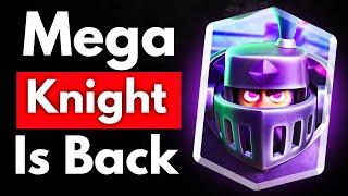 THE RETURN OF MEGA KNIGHT IN CLASH ROYALE!!!!!!