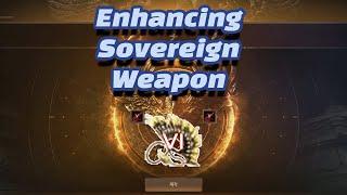 [BDO] Enhancing Sovereign Weapon LoML Seoul 군왕 무기 강화 아침의 나라 서울