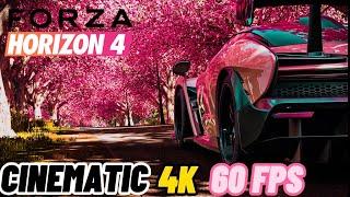 Forza horizon 4 cinematic 4K 60 FPS and 1080p 60 FPS