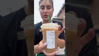 Starbucks iced coffee today #coffeeshort  #starbucks #starbuckscoffee #starbucksorder