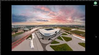 Kaliningrad arena retouching for poster