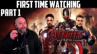 DC fans  First Time Watching Marvel! - Avengers (Age of Ultron) - Movie Reaction - Part 1/2