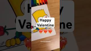 Bart Simpson in LOVE️! #shorts