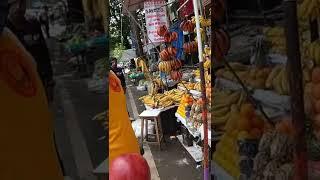 Seara Travels buying apples in #India  *Only one apple* 