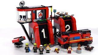 LEGO City Fire Station & Fire Truck 60414 review! Elegant design, simple construction, ok price?