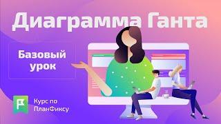 Диаграмма Ганта. Базовый урок | Видеокурс по Planfix