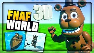 МИР ФНАФ В ПОЛНОМ 3D! НОВОЕ ДЫХАНИЕ ФНАФ ВОРЛД  FNaF World 3D (DEMO)