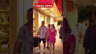 Alanya street Antalya turkey holiday 2024