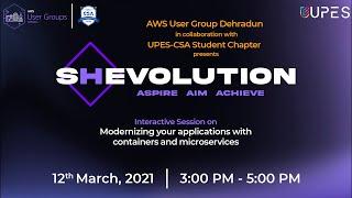 AWS User Group Dehradun presents SHEVOLUTION