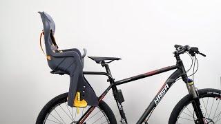 How to Use CyclingDeal BBS-005 Rear Bicycle Carrier Baby Seat with Handrail