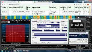 FM DX Es - 170623 1542UTC - 101.6 Radio Al Watan Holy Quran (LBY) Zawiyya (zaw) 1kW! 1747km