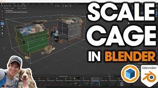 The HIDDEN SCALE TOOL in Blender! (Scale Cage Tutorial)