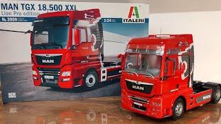 MAN TGX 18.500 XXL Lion Pro EDITION  - ITALERI 1:24 TRUCK BUILD