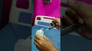 Injection Pulling Mix Ns And IV Given 🪄 #music #varisu #telugusongs #entertainment #shorts