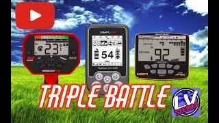 Garrett Ace Apex vs  Minelab Vanquish 440 vs  Nokta Makro Simplex