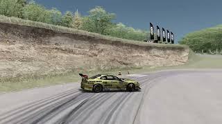 Drifting S15 NISSAN  - Assetto Corsa Drift /Ebisu West DCGP S8 #shorts