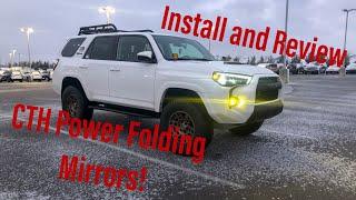 Power Folding Mirrors on Toyota 4Runner