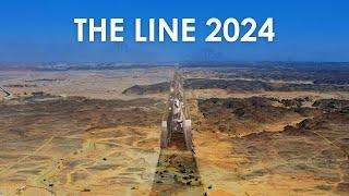 THE LINE - Atualização da Construção - 2024