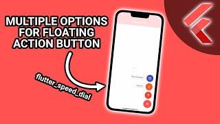 Flutter Tutorial - Advanced Floating Action Button (flutter_speed_dial) #Flutter #AppDevelopment