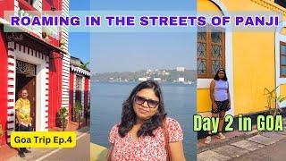 Day 2 in Goa | Roaming in the streets of Panji | Roving Family