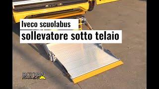 IVECO SCUOLABUS  CON SOLLEVATORE SOTTO TELAIO 