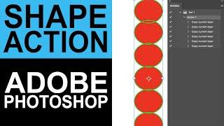 Shape Tool And Tool Action Recording  In Photoshop | How To | Playback | Graphicxtras