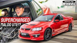 18-YEAR-OLD DRIVES, DRIFTS & SKIDS HIS 750HP SUPERCHARGED HOLDEN HSV MALOO UTE - Behind The Wheel