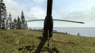 Как летать на вертолёте UH-1H в DayZ