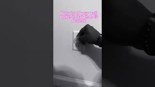 “Baby Proof” your wall socket in less than 10 seconds #BabyBoy #BabyGirl (feat. MC Hammer Music)