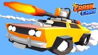 Crash of Cars DANGEROUS CARS Game cartoon for children about race COMBAT CARS from Cool GAMES