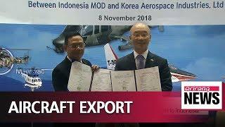S. Korean defense firm to export three trainer aircraft to Indonesia