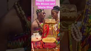 Moses Bliss weds Marie Wiseborn #cake #viral #wedding