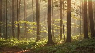 Morning Forest Ambience: Soothing Birdsong and Fresh Nature Views For Relaxing and Healing