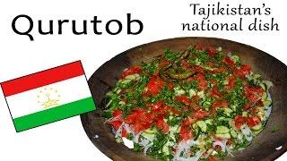 How to make Qurutob (Tajikistan's national dish) - Cultural Relay Project #7